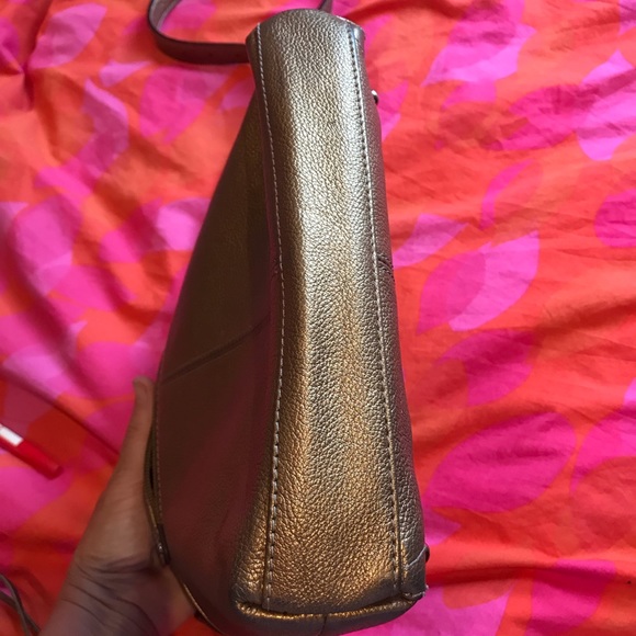 Tignanello Gold Leather Purse - Picture 8 of 9